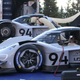Two Volkswagen I.D. Rs on practice day.